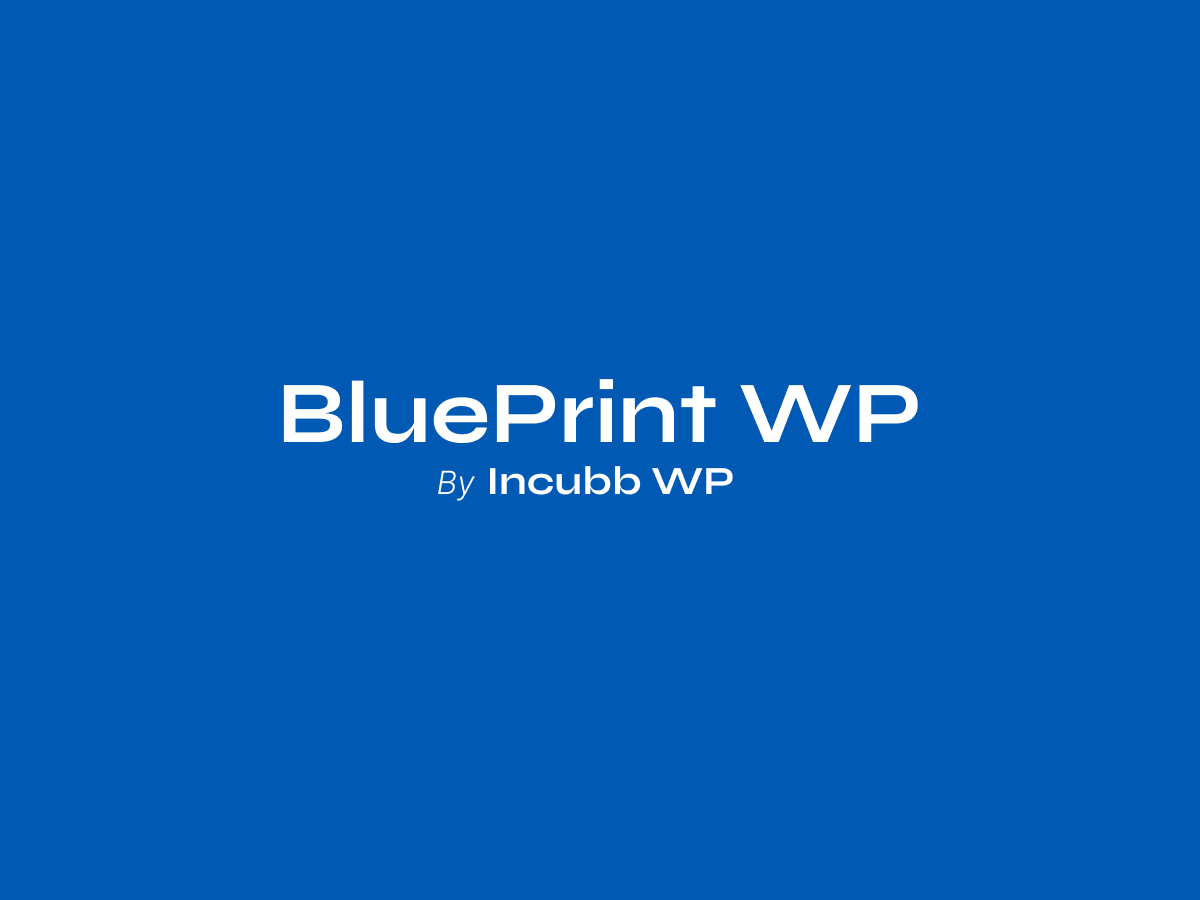 BluePrintWP Theme